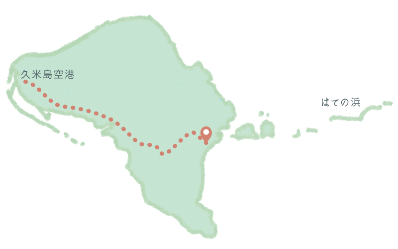 ENリゾート久米島EEFビーチホテルのMAP