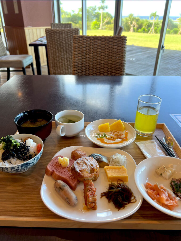 サイプレスリゾート久米島1日目の朝食