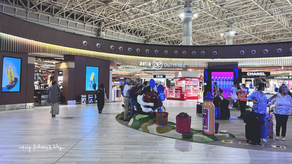 リマ空港の免税店