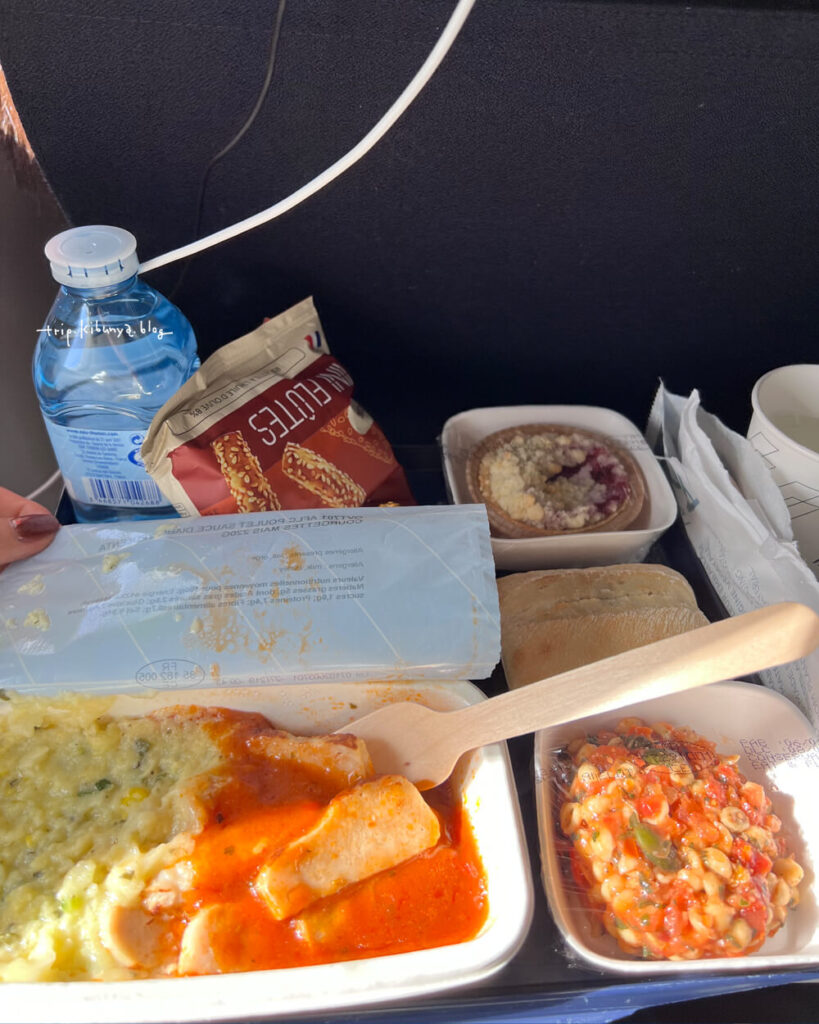 KLMの機内食